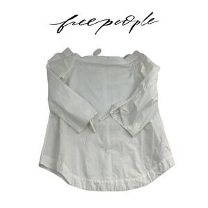 Free People White Blouse. Sz S